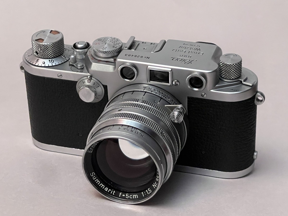 Leica DRP Ernst Leitz Wetzlar フィルムカメラ leica drp ernst leitz wetzlar camera with case For Parts As