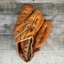 Vintage Wilson Right Handed Baseball Globe Jim Davenport Nylon Stitched 11.5 A23