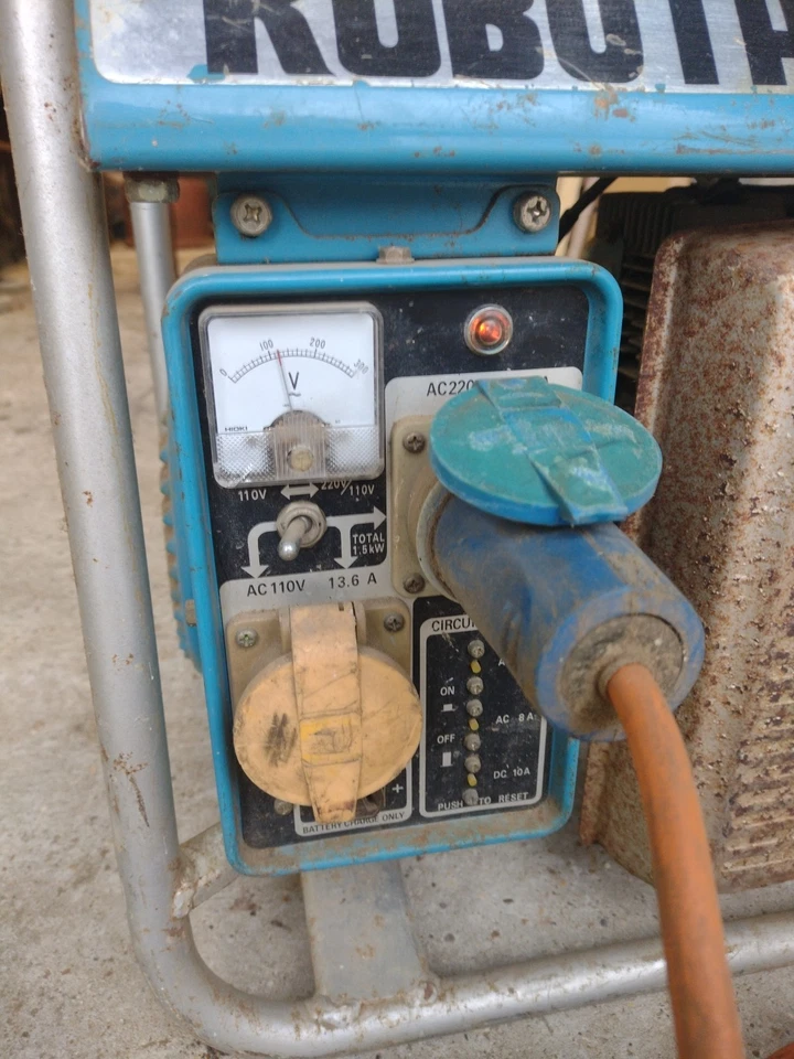 Kubota A1800 Generator  Petrol - Image 3 of 4