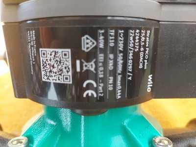 Wilo-Stratos Pico 25/0,5-6 Hocheffizienzpumpe mit Smarter Technologie