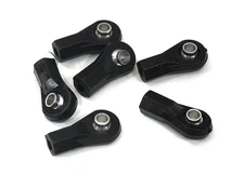 Silver M3 Short Ball Ends for 3mm Tie Rods & Ball Links in  Axial Traxxas