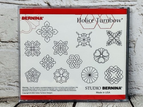 Bernina Outline Quilting CD by Holice Turnbow Studio Bernina Designs - Picture 3 of 3