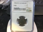 1936-D 3-1/2 Leg Buffalo Nickel Certified NGC Fine 15