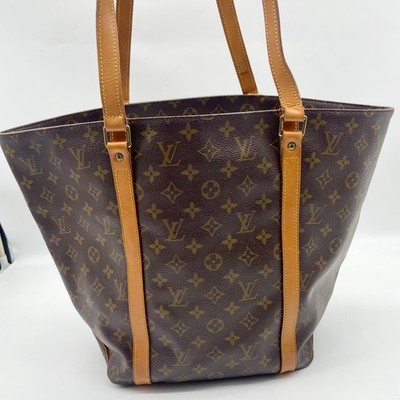 LOUIS VUITTON Sac Shopping Monogram Brown Tote Bag Handbag M51109 NO0994 Auth