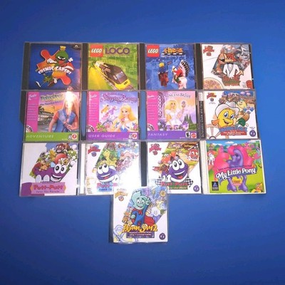 Kids CD Rom Educational Games - Pick & Choose - Junior Adventure