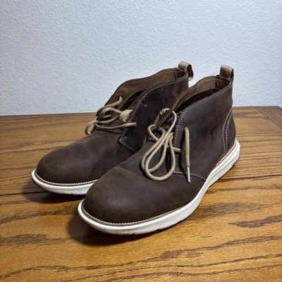 Bota Chukka Marrón Resistente al Agua Grand Atlantic Para Hombres Talla 10 M C34086 - Imagen 1 de 4
