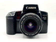 Canon EOS 100 Black Good Analog SLR 35mm Kit Set 28-80mm f/3.5-5.6 Lens