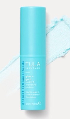 Tula Skincare Glow + Get It Cooling Brightening Eye Balm 10g/0.35 oz MSRP $38
