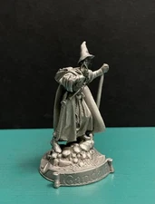 Prince August Rawcliffe Pewter LOTR  Gandalf Wizard Staff Tolkien Figurine AD&D