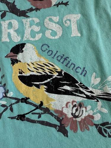 Peek Girl’s Shirt 8Y Birds Of The Forest - Picture 4 of 8