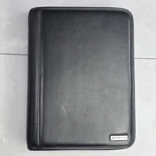 Franklin Covey  Zip Around Classic Planner  7 Ring  10 x 8” Black Pockets Insert