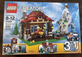 LEGO 31025 - CREATOR Mountain Hut complete with box and instructions