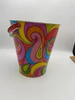 Ohio Art Tin Groovy 60's Design Sand Pail