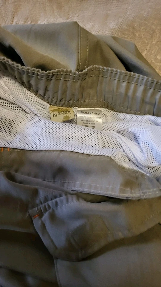 Islander плавки мужской размер S с подкладкой натяжной шнурок желтовато-коричневый оранжевый грузовой 36 в Wst - Изображение 4 из 4