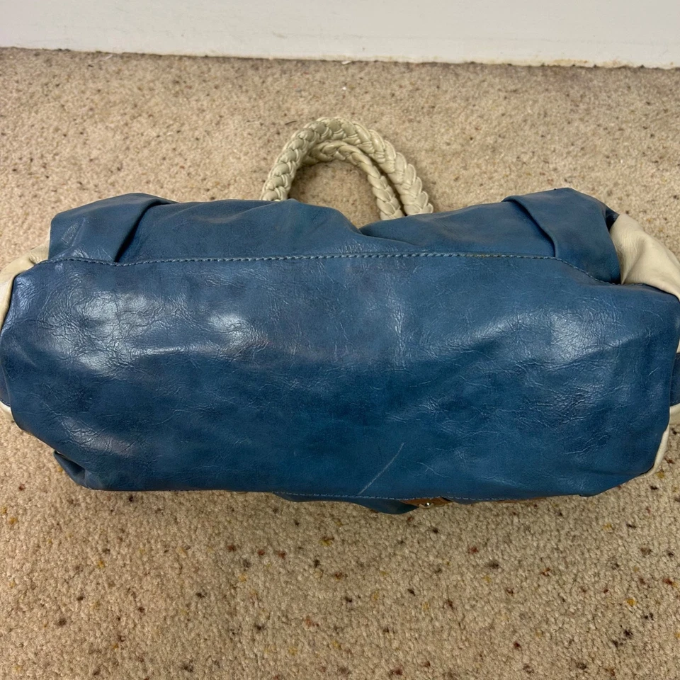 Bolso Cartera Y2K Guess Don Juan Bloques de Colores Cuero Logo Cartera Para Mujer Foto 4 de 4