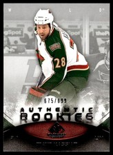 2010-11 SP Game Used Matt Kassian Rookie 675/699 Minnesota Wild #126