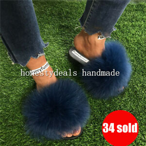 ebay fur slides