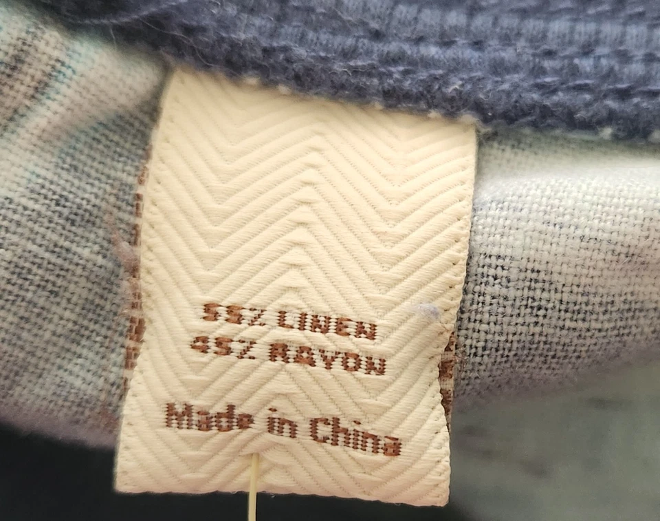 Pantalones Cortos Para Mujer Sonoma Talla 16 Azul Calce Moderno Bermudas Floral Tropical Verano Foto 4 de 4