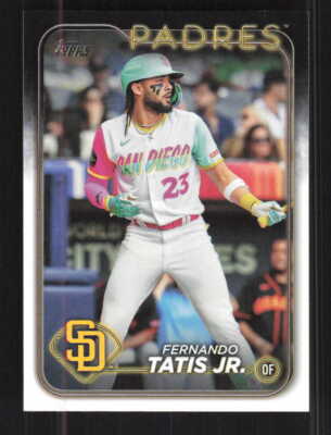 稀少TATIS JR. Fernando Tatis Jr. 2024 Topps Series 1 San Diego Padres #23