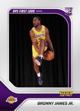 2024-25 Panini Instant NBA Bronny James Jr. RPS FIRST LOOK SP Lakers #RPS-43 RC