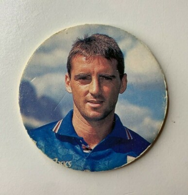 *VERY RARE* Roberto MANCINI Sampdoria Panini Calcio Stars Caps 1996 N.79