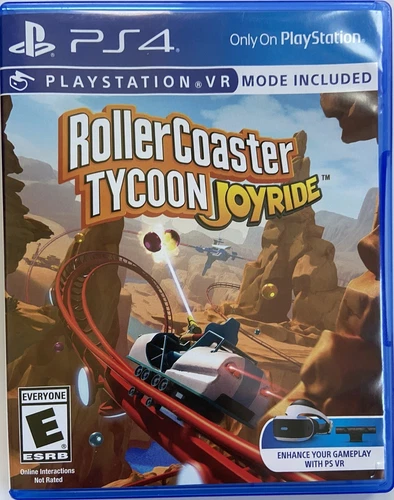 RollerCoaster Tycoon Joyride (PlayStation 4, 2018)