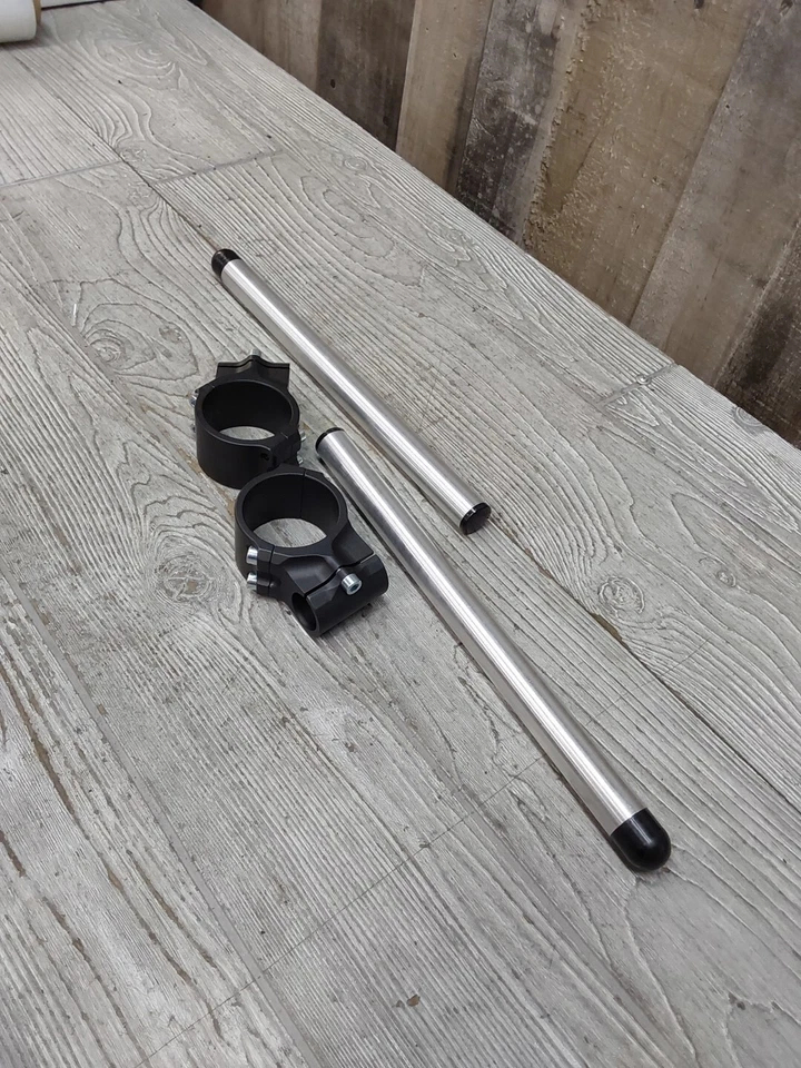 2001 2000-2001 Yamaha YZF-R1 YZFR1 woodcraft 53mm 3 piece split clipon handlebar - Image 2 of 4