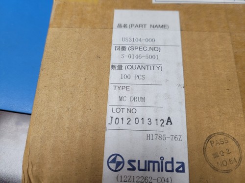 (10 PCS) US3104-000 SUMIDA MC DRUM 150uH 10% INDUCTOR - Picture 4 of 6