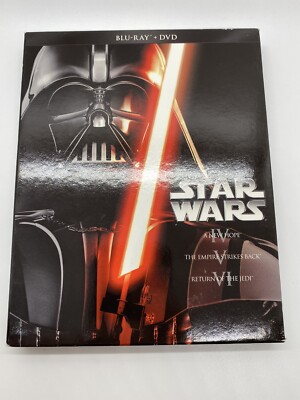 Star Wars Trilogy (Blu-ray/DVD, 2013, 6-Disc Set) 24543876243|