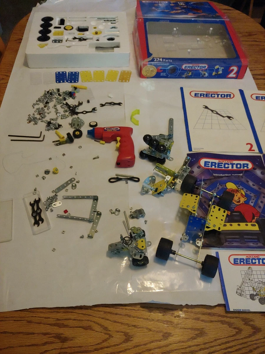 Large sales meccano set