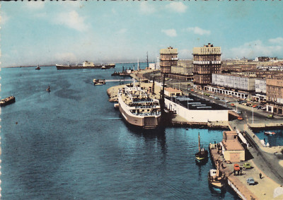 CPSM LE HAVRE ALLGEMEINE ANSICHT AM QUAI THORESEN CAR FERRIES
