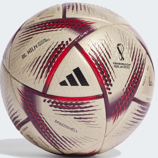 サッカーボール adidas AL HILM FIFA WORLD CUP 2022 FIFA World Cup 2022 Final Al Hilm Adidas Competition NEW