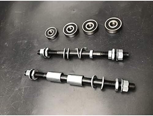 Jeu D'essieux Et Roulements CDH – Roue Mag 26/700C/29 – Pour Vélo Motorisé – Noir