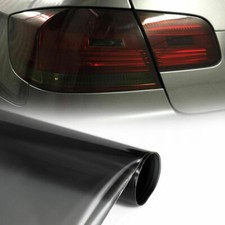 In Matte Black Tint Headlights Tail Lights Fog Lamp Vinyl Wrap Film Universal