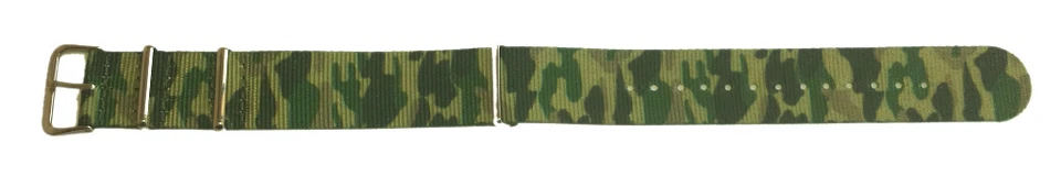 Cinturino tipo NATO Nato Straps Mimetico Camouflage orologio da polso militare - Immagine 3 di 4