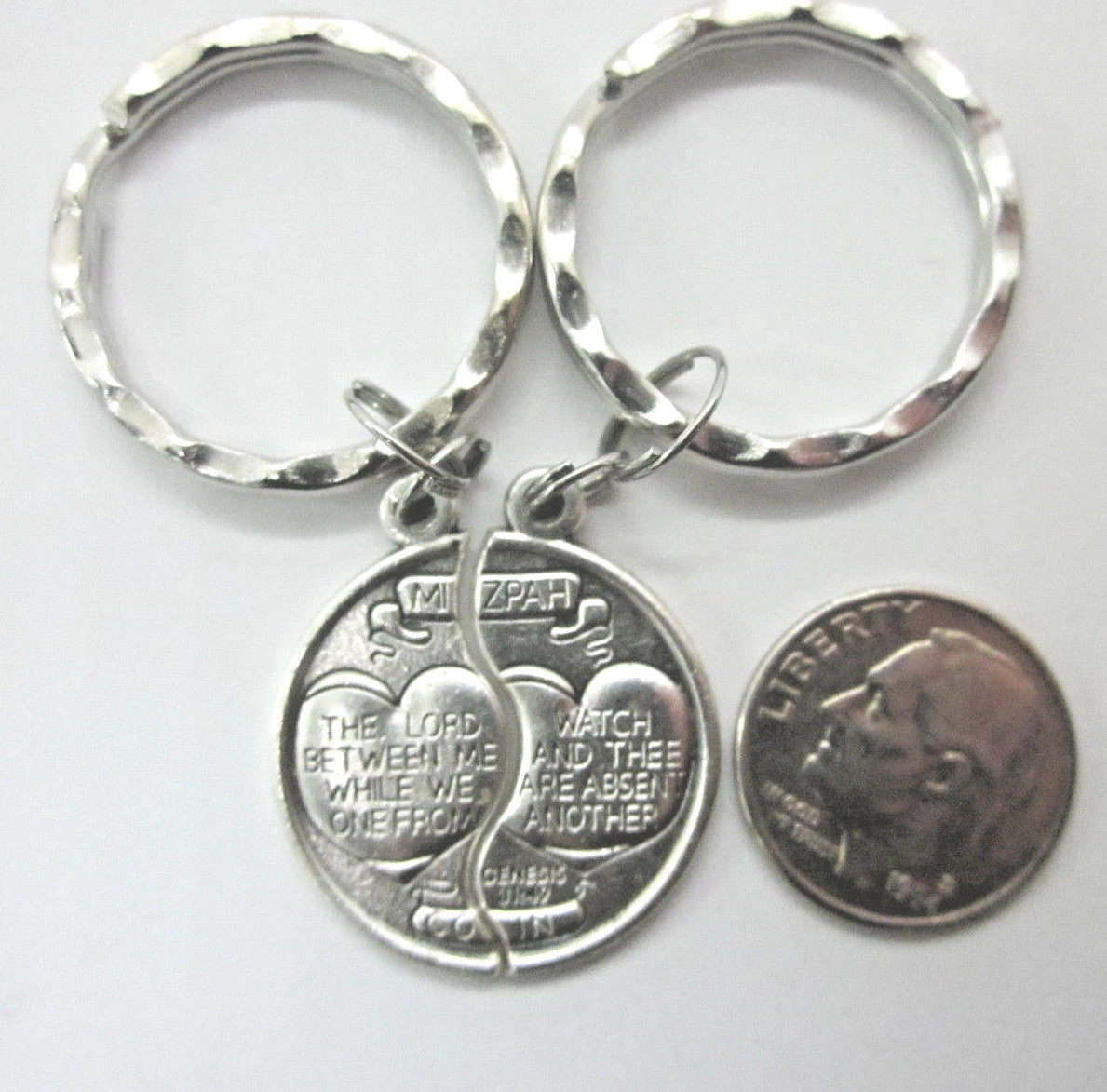 미즈파 메달 코인 키링 세트 2인용-Freehip.co.kr