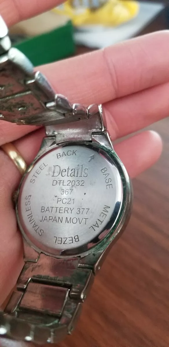 Details quartz deals watch japan movt