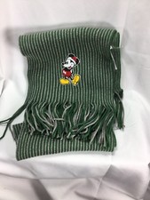 Disney Store Mickey Mouse Santa Scarf 54 Inches Long New Without Tags Vintage