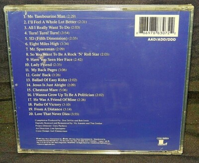 THE BYRDS 20 Essential Tracks from the Boxed Set: 1965-1990