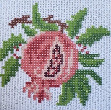 Printed Canvas Cross Stitch Embroidery Kit 44.306 6"x6" GobelinL