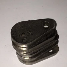 AR500 Steel Target Gong 1/4" X 1" Set Of 5