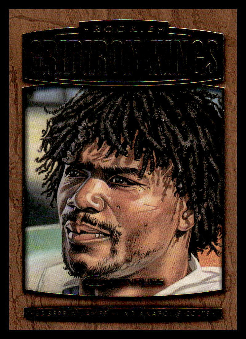 Edgerrin James Donruss Rookie Gridiron Kings #RGK4 Base