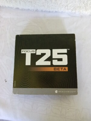 Beachbody Focus T25 Alpha Beta Get It Done Workout DVD 8 Discs 1 Missing,See Pic