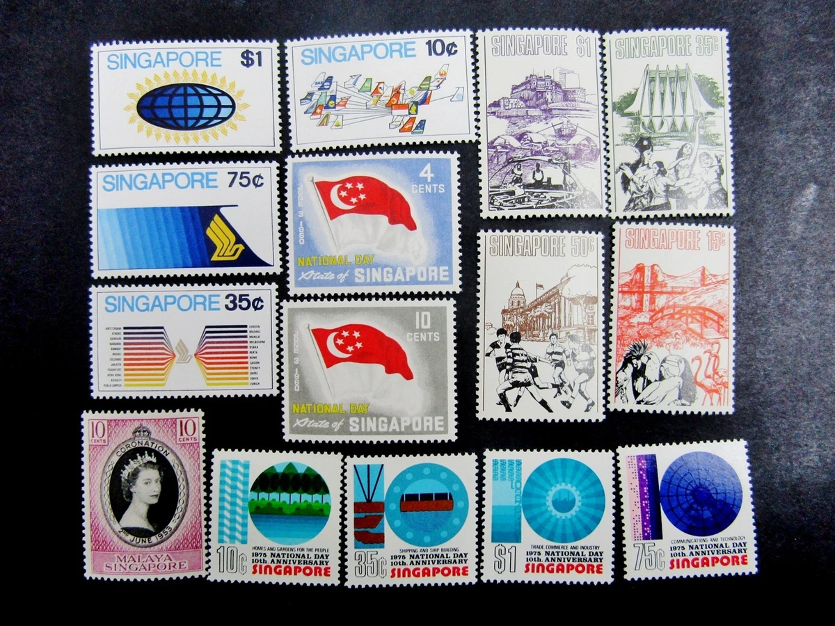 Singapore Stamps (1824-1963) for sale | eBay