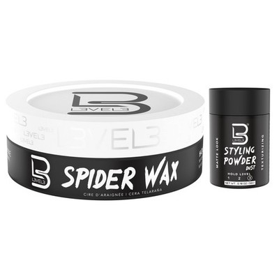 L3 Level 3 Spider Wax - Long Lasting and Strong Hold Improve your Hair Volume...