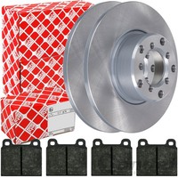 Febi Bremsscheiben + BelÄGe Vorne Passend FüR Mercedes /8 W114 W115 W113 W108