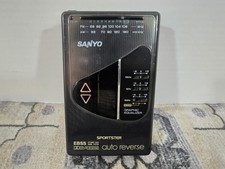 Vintage SANYO MGR 85D SPORTSTER Casette Player