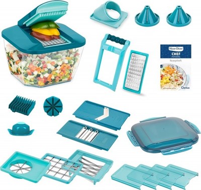  B-Set Genius Nicer Dicer Chef Professional XXL-Set 23-teilig -