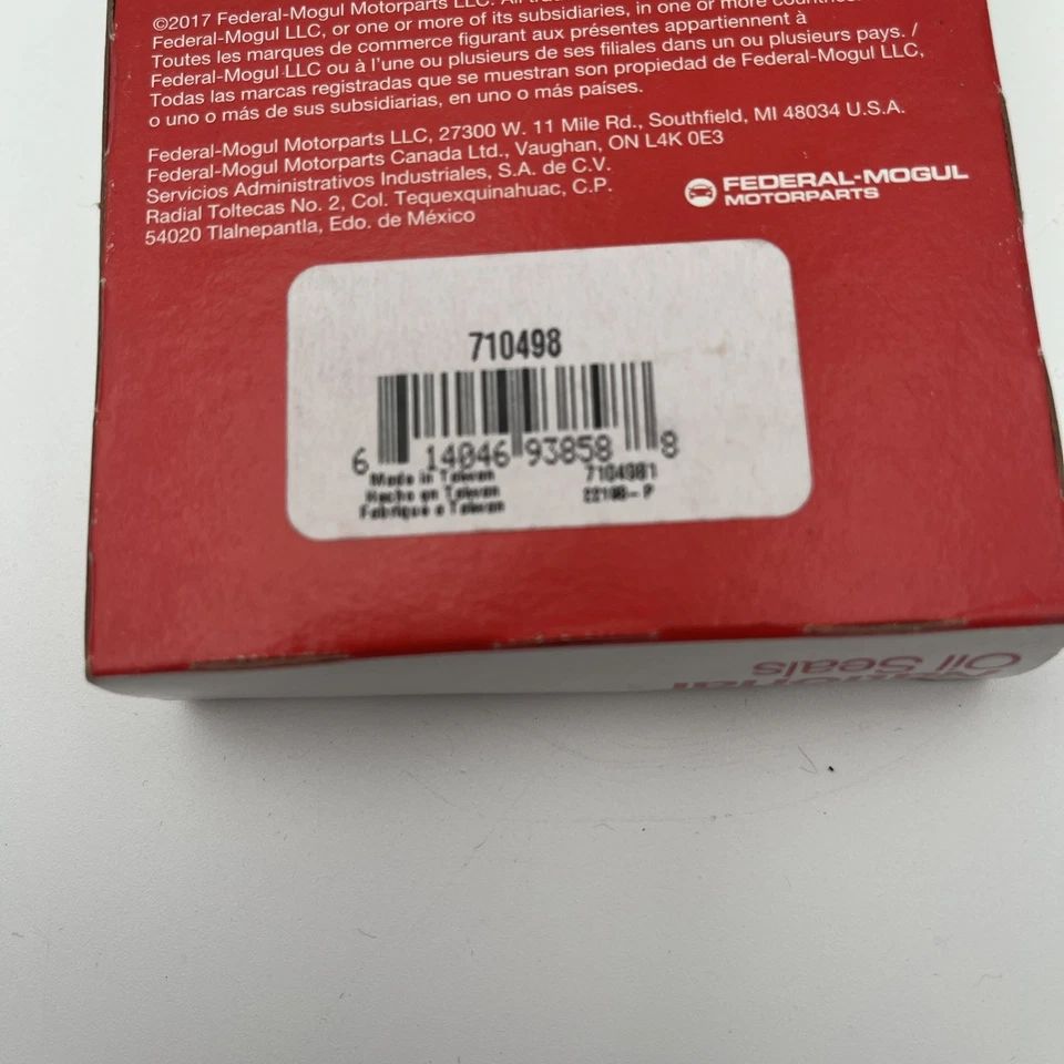 Wheel Seal National 710498 Foto 3 de 4