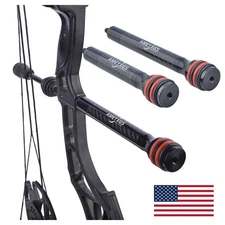 6/8/10/12" Bow Stabilizer Carbon Balance Bar Archery Dampener Shock Absorber Rod